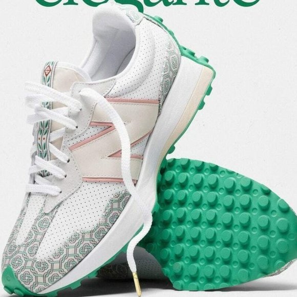 New Balance Other - New Balance x Casablanca 327 White Munsell Green